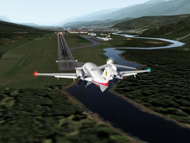 X-Plane Simulation X-Plane 9 Landing
